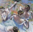 Copy of Degas' Blue Dancers